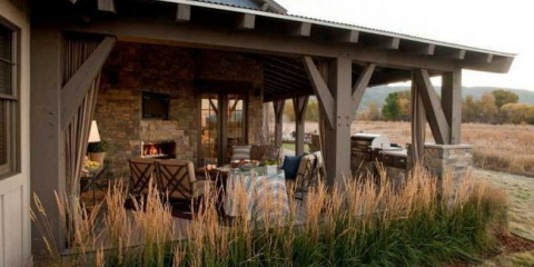 Jak vyrobit dřevěný přístřešek: stylové a praktické nápady a možnosti pro dřevěné přístřešky (100 fotografií)